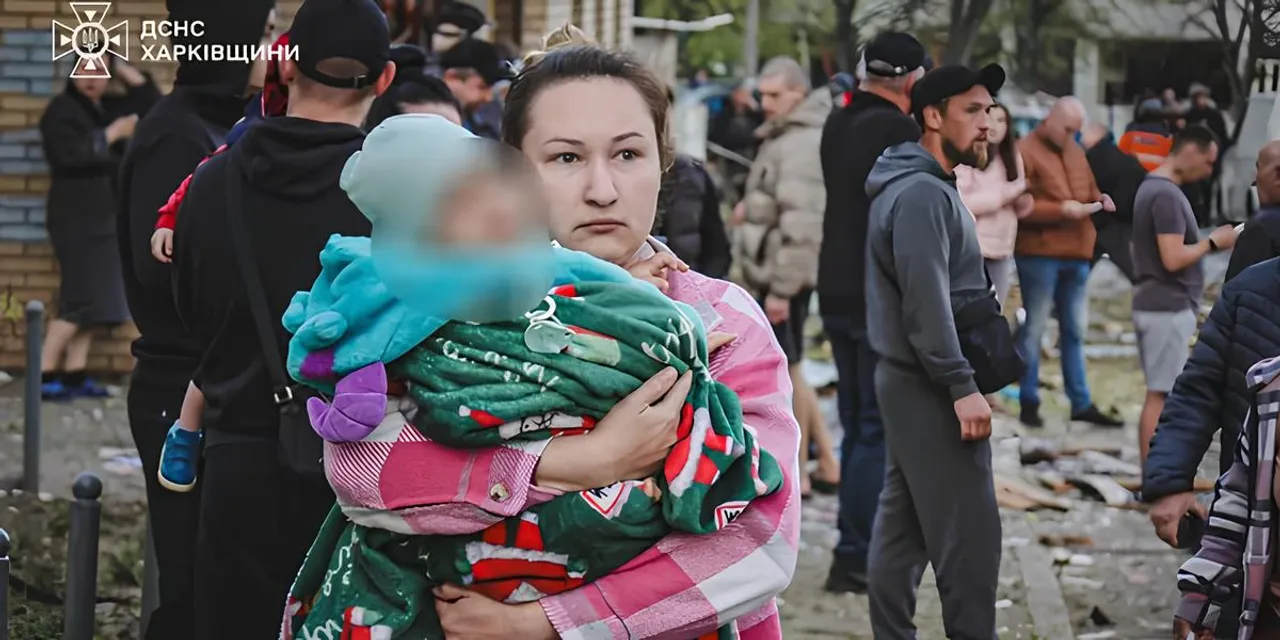 Ракетный удар по Харькову